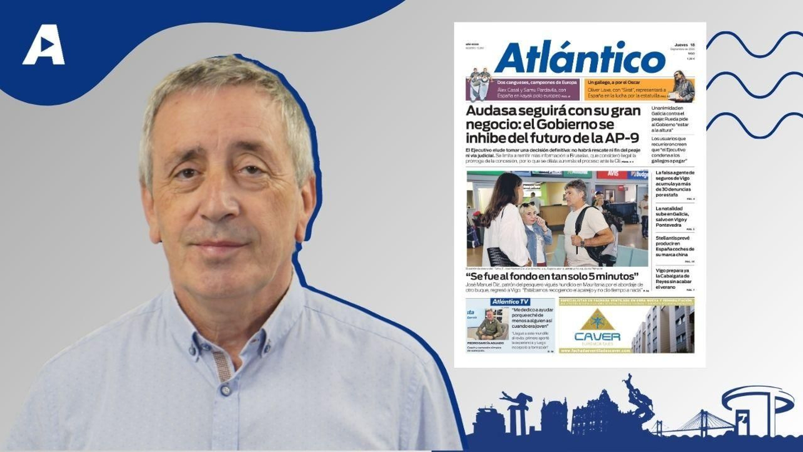 La portada de Atlántico del 18 de septiembre