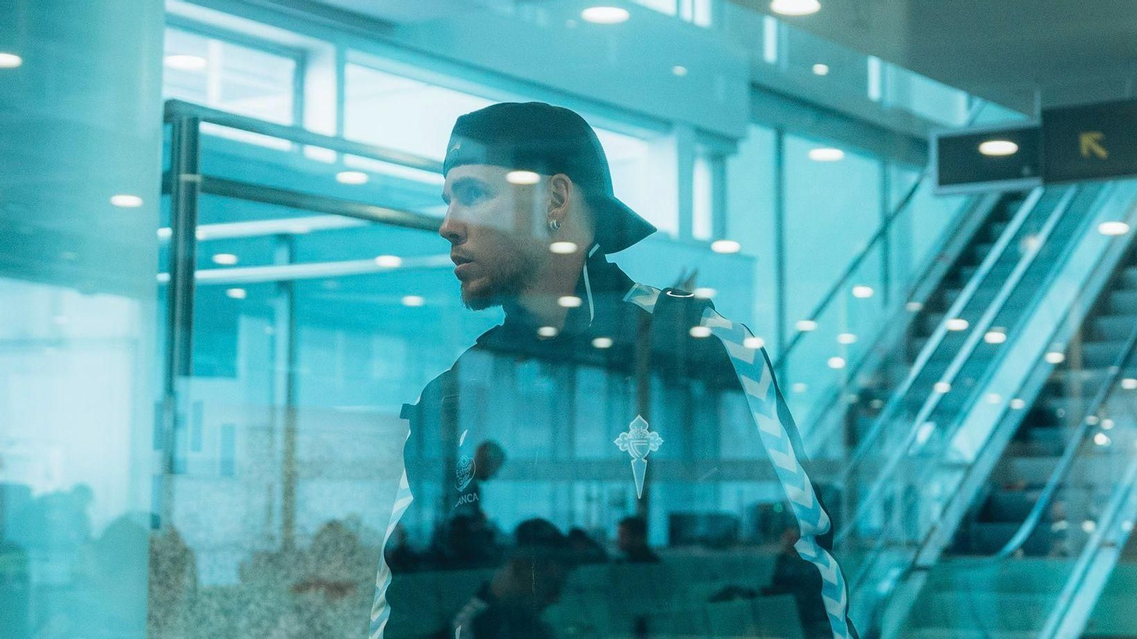 Mihailo Ristic, sobre el reflejo de sus compañeros en el aeropuerto de Peinador.