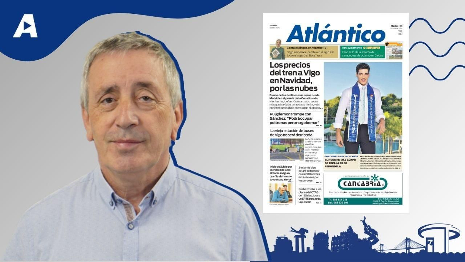 La portada de Atlántico del 28 de octubre