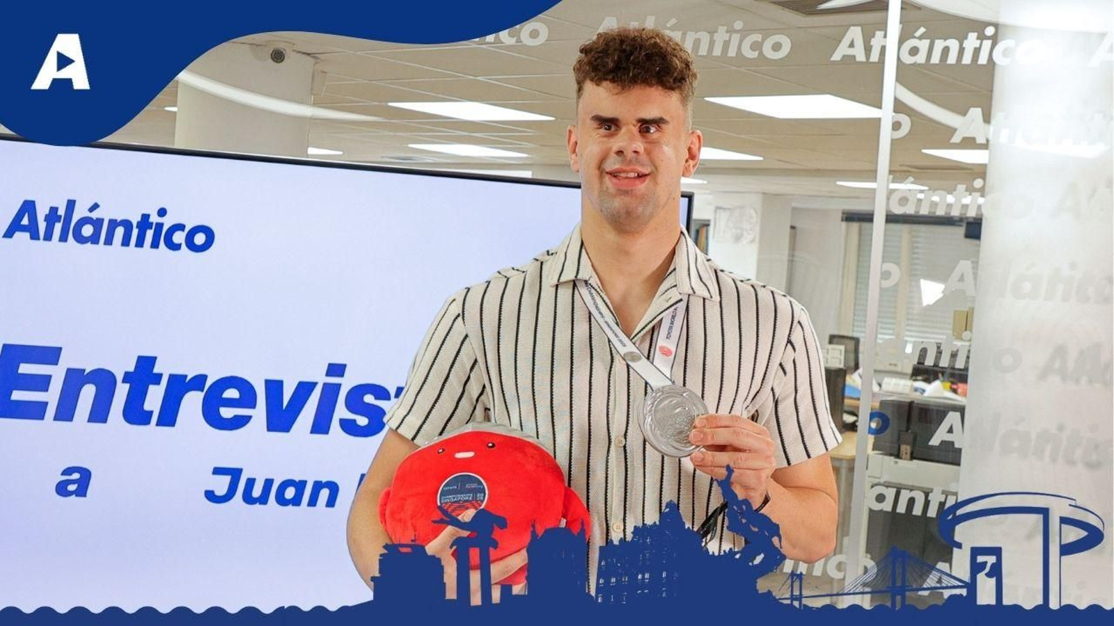 Entrevista a Juan Ferrón, nadador paralímpico