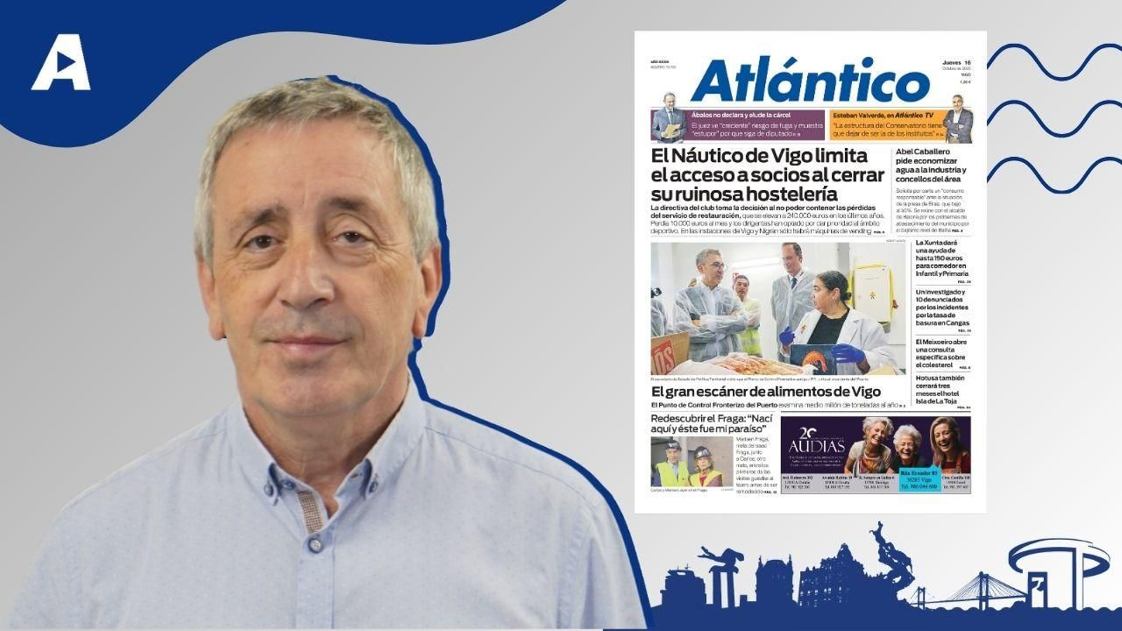 La portada de Atlántico del 16 de octubre