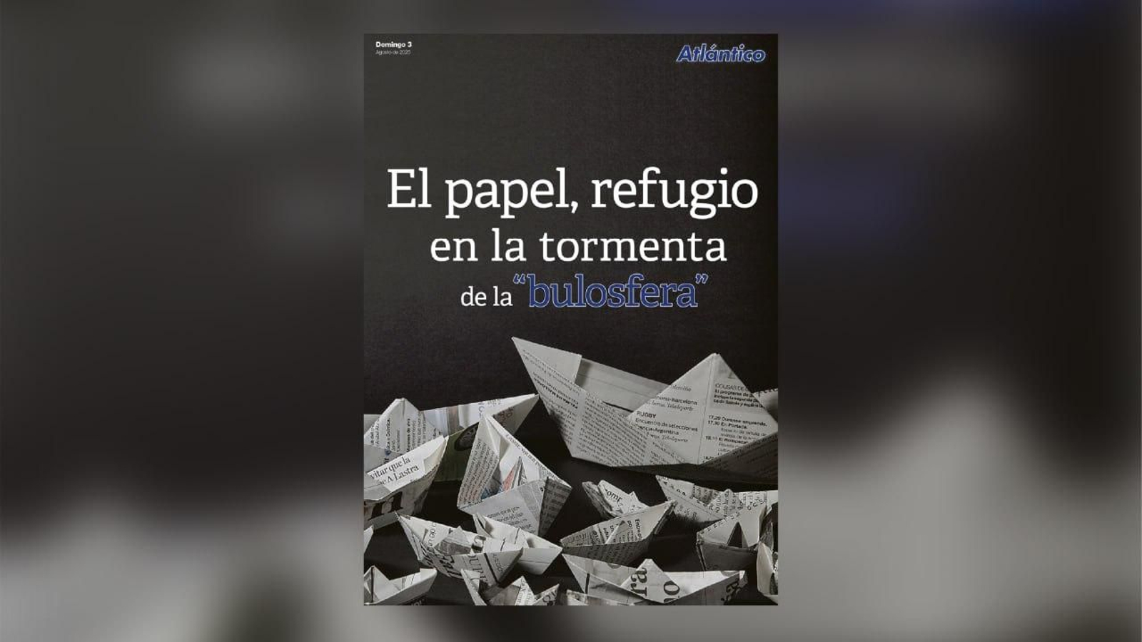 El papel de la prensa, refugio en la tormenta de la bulosfera
