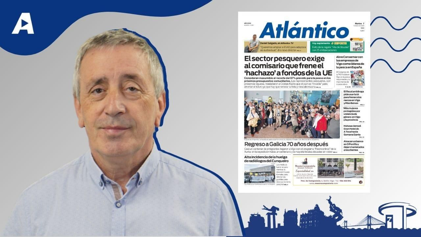 La portada de Atlántico del 7 de octubre