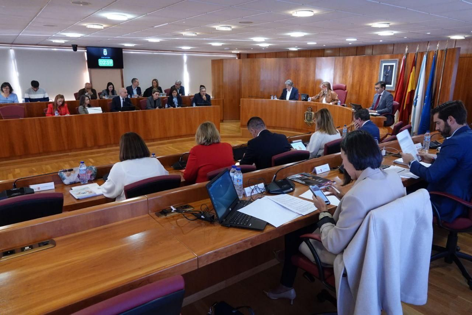El pleno del Concello de Vigo da cuenta de los presupuestos del primer semestre