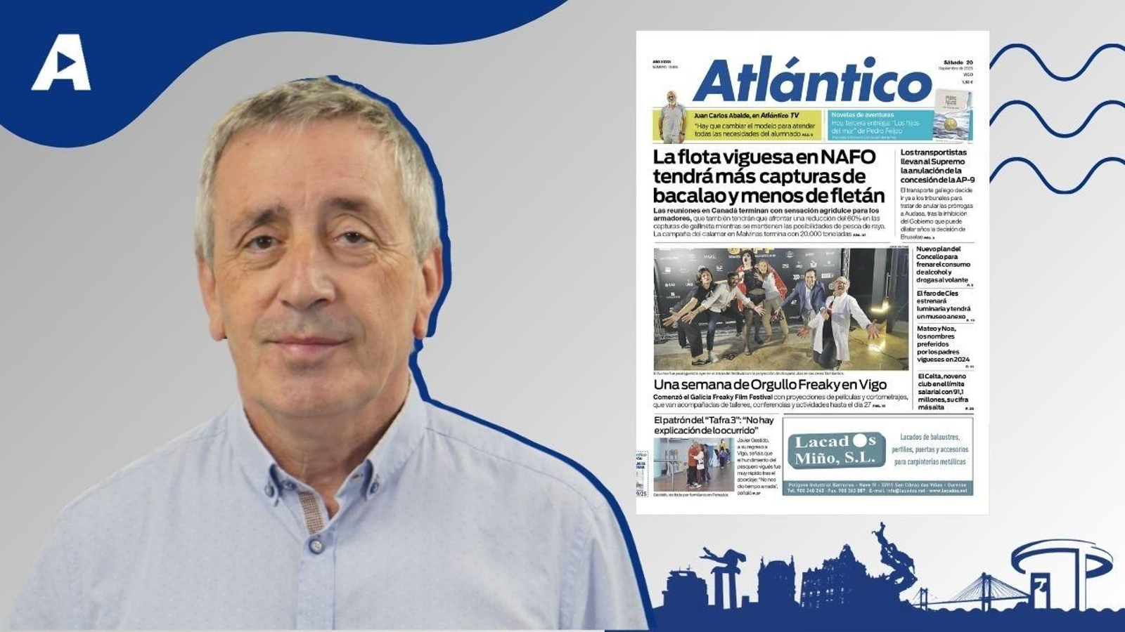 La portada de Atlántico del 20 de septiembre