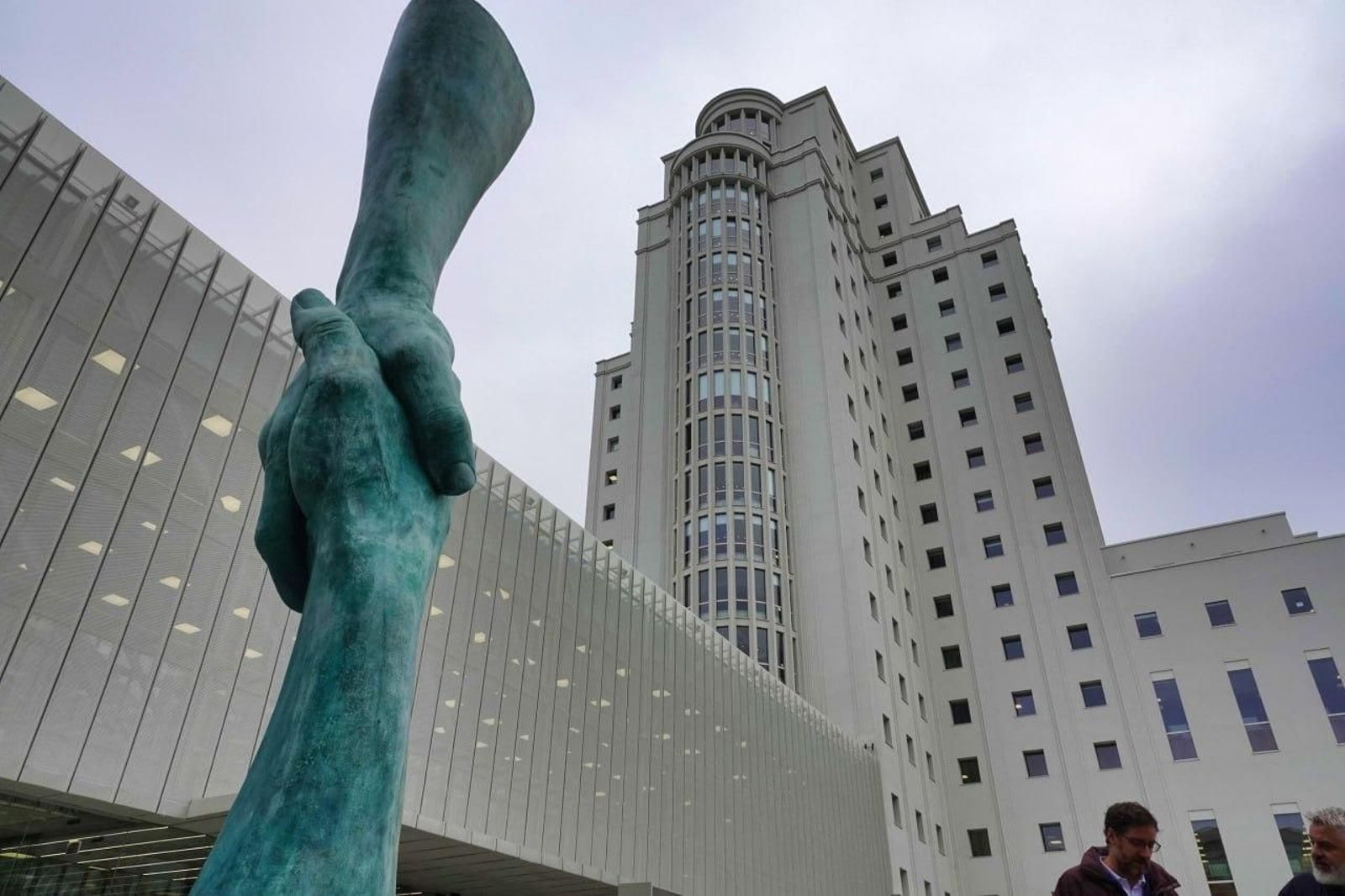 La Cidade da Xustiza de Vigo, donde están los juzgados de Violencia.