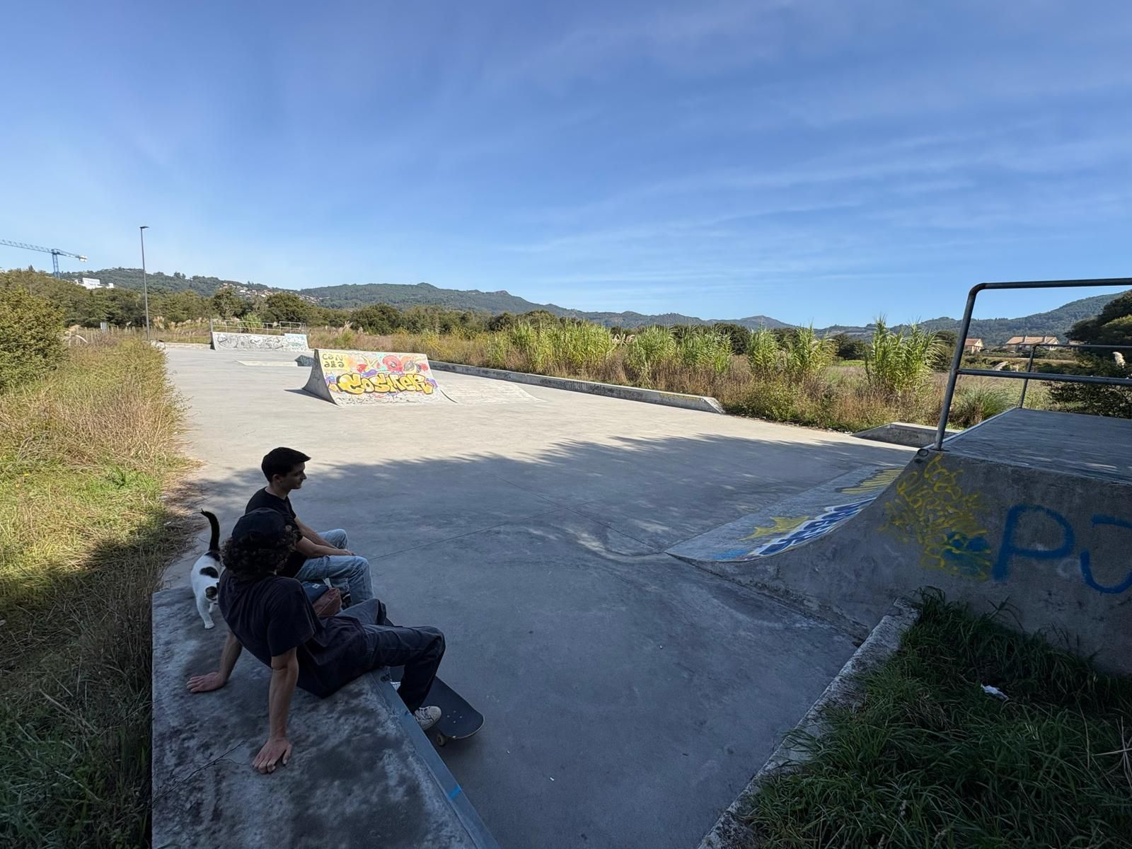 Espacio donde se creará la zona deportiva inclusiva en Porto do Molle.